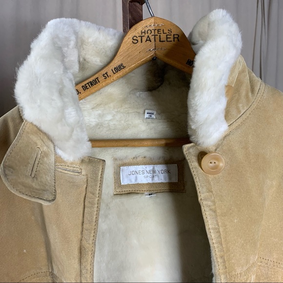 Leather Shearling Jacket - Picture 8 of 11